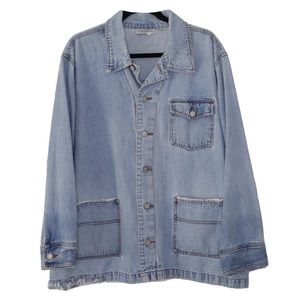 Vintage Distressed Bill Blass Denim Jacket